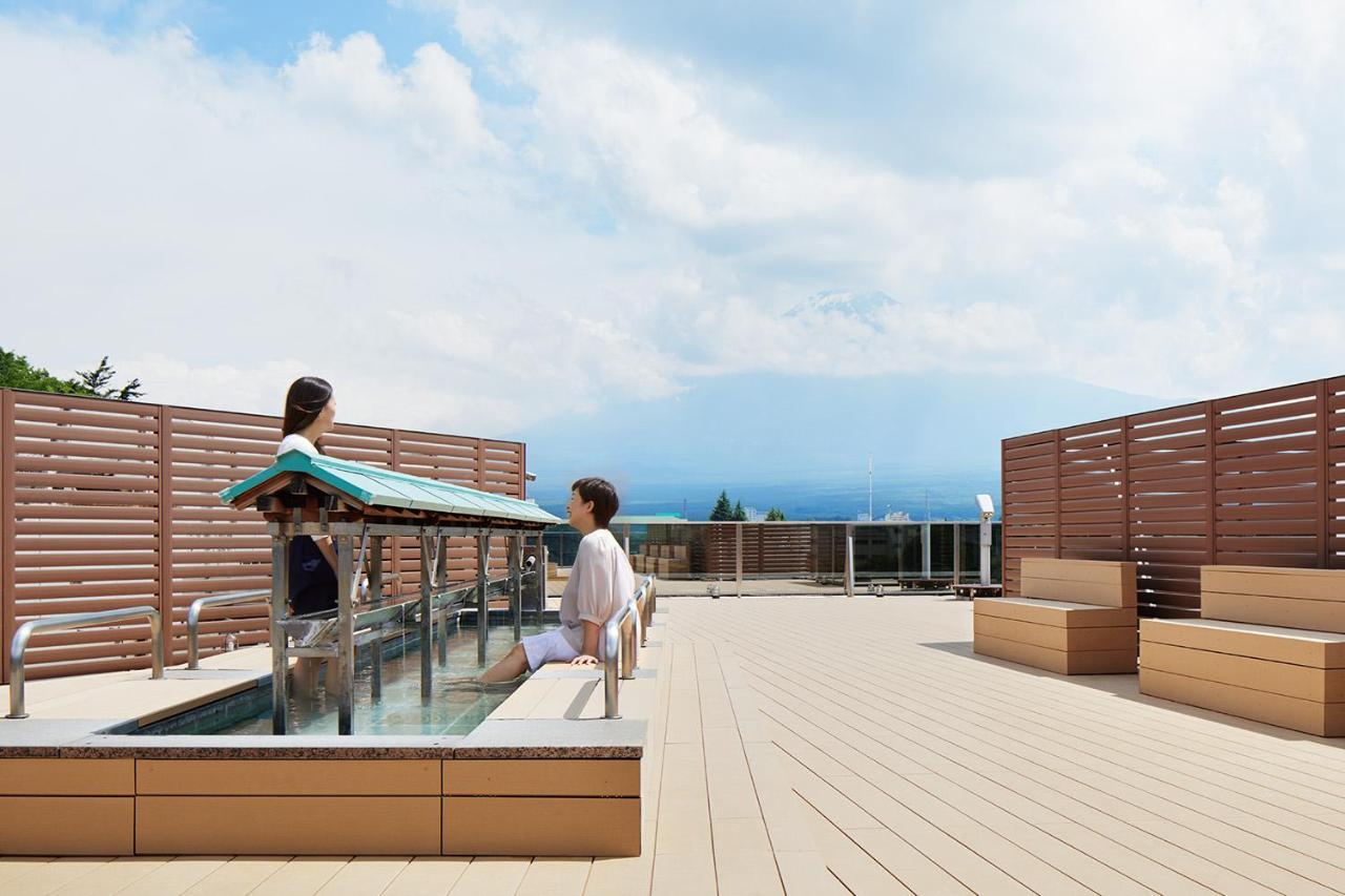 Fujikawaguchiko Onsen Konanso Hotell Eksteriør bilde Rooftop