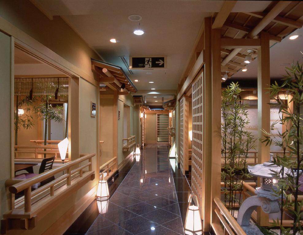 Fujikawaguchiko Onsen Konanso Hotell Eksteriør bilde A corridor in a ryokan