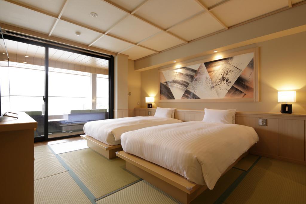 Fujikawaguchiko Onsen Konanso Hotell Eksteriør bilde A room at the hotel