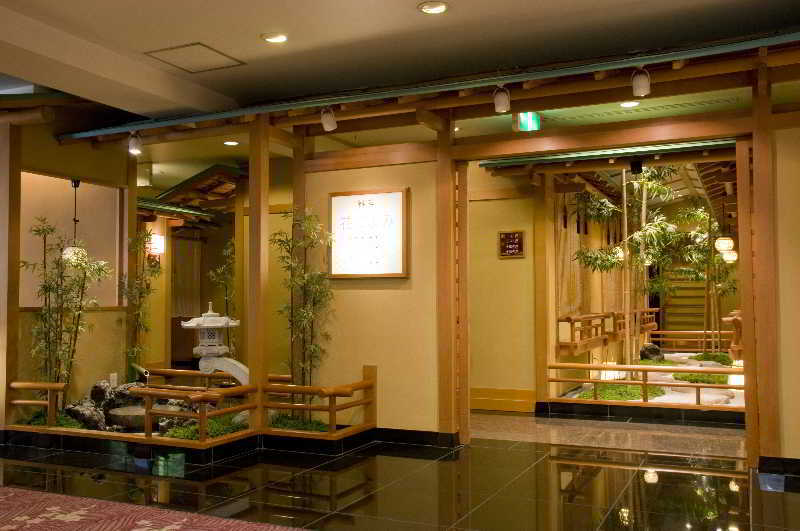 Fujikawaguchiko Onsen Konanso Hotell Eksteriør bilde Interior of a Japanese restaurant