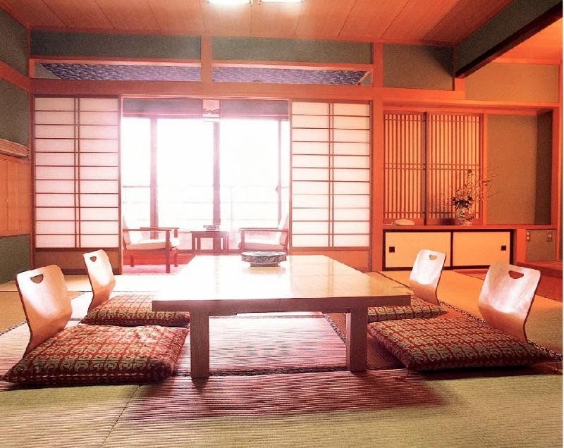 Fujikawaguchiko Onsen Konanso Hotell Eksteriør bilde A traditional Japanese room